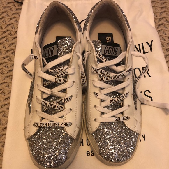 Golden Goose Shoes - Golden Goose Glitter Superstar